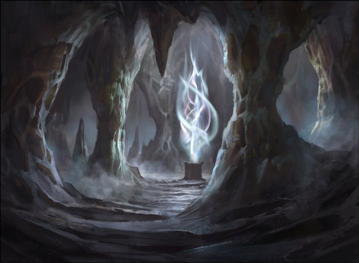 Cavern of Souls - Illustration by Cliff Childs