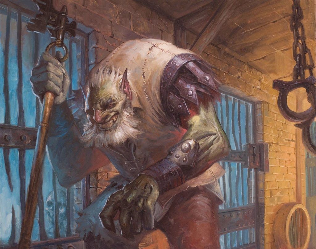 Grenzo, Dungeon Warden - Illustration by Lucas Graciano