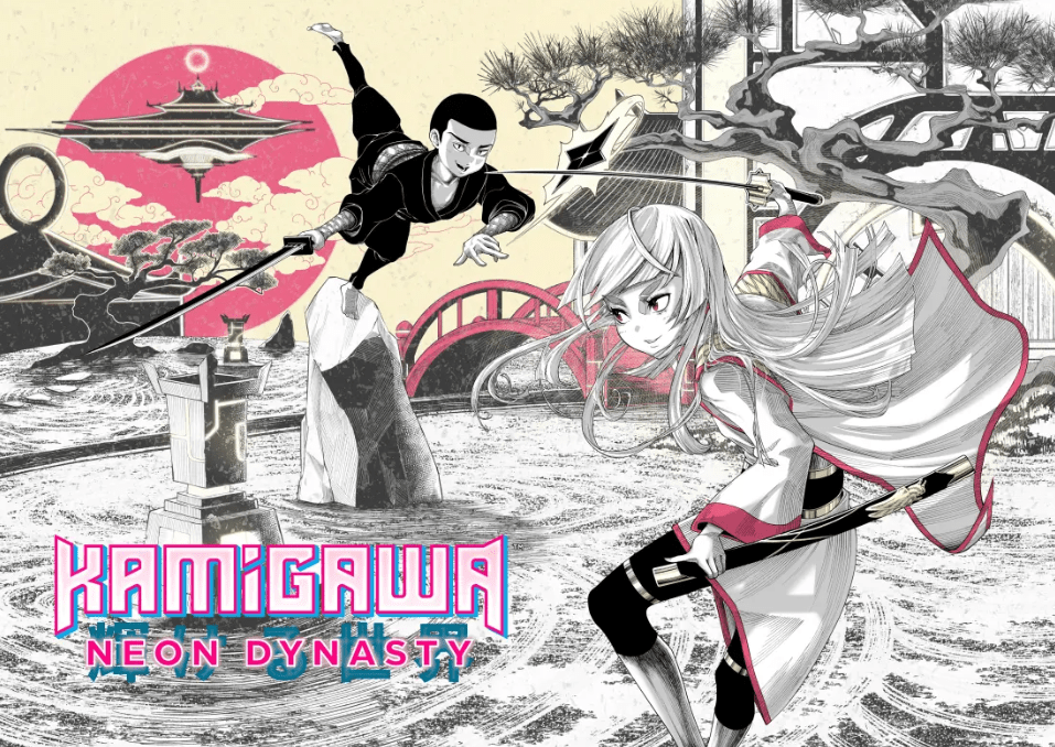 Kamigawa Neon Dynasty manga cover