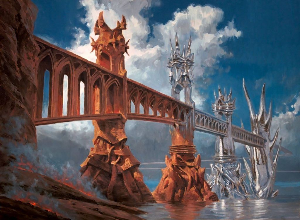 Silverbluff Bridge - Illustration by Joseph Meeham