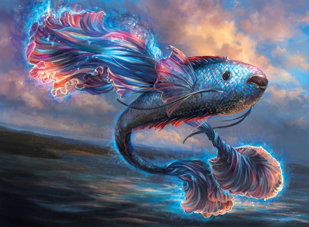 Mystic Skyfish - Illustration by Alayna Danner