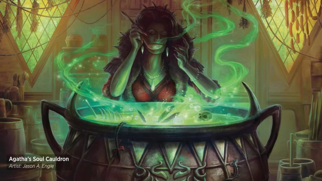 Agatha's Soul Cauldron - Illustration by Jason A. Engle