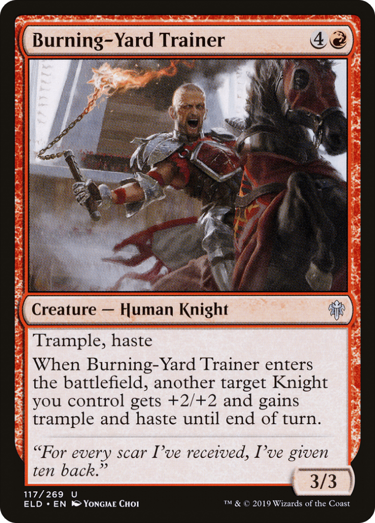 Burning-Yard Trainer
