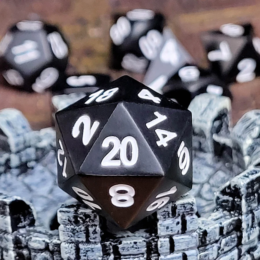 Black Raven Dice from Forged Gaming