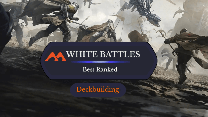 All 4 White Battles in Magic Ranked
