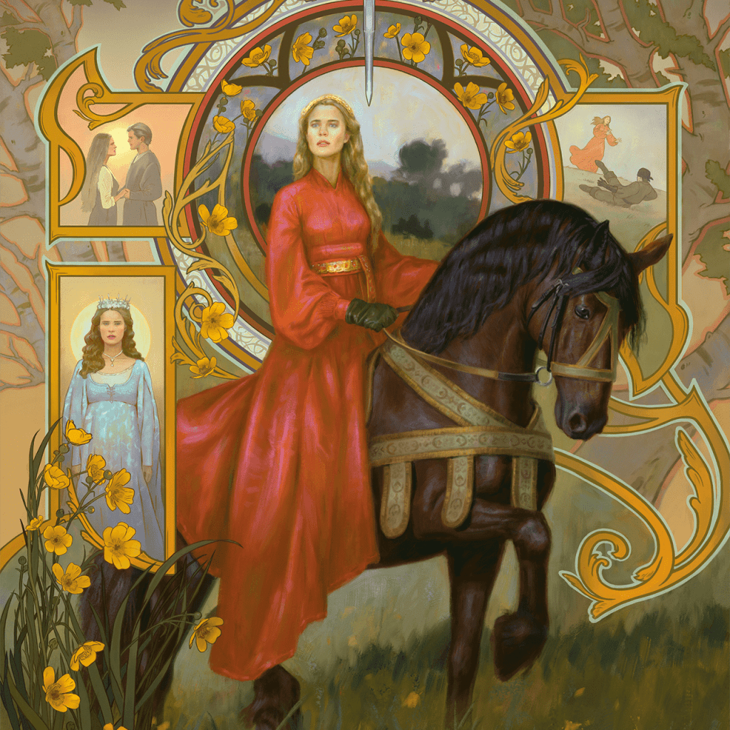 Buttercup, Provincial Princess - Illustration by Marta Nael