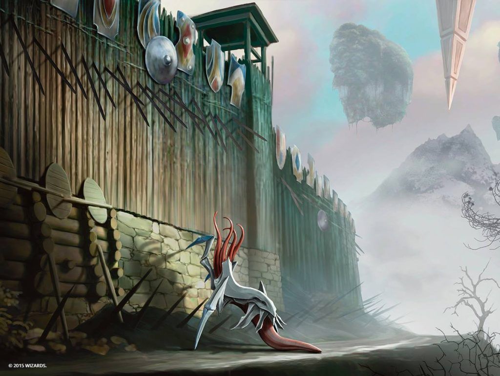 Fortified Rampart - Illustration by David Gaillet