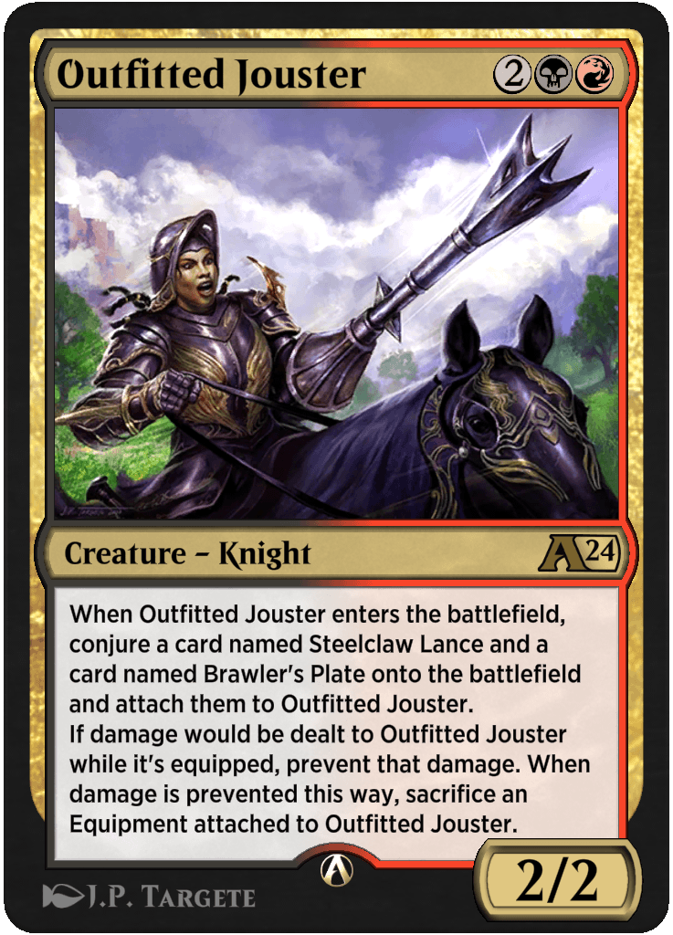 Outfitted Jouster