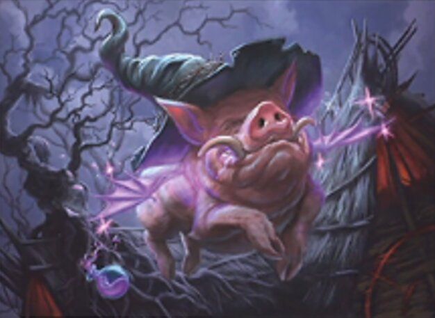 Second Little Pig - Illustration by Josiah Jo Cameron