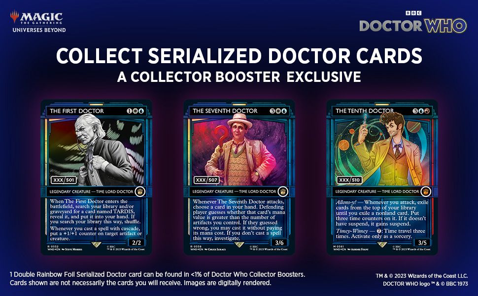Serialized Doctor Cards Infographic