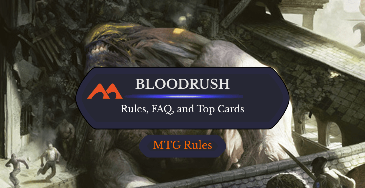 mtg bloodrush cards Rules Text: Bloodrush, 13 cards