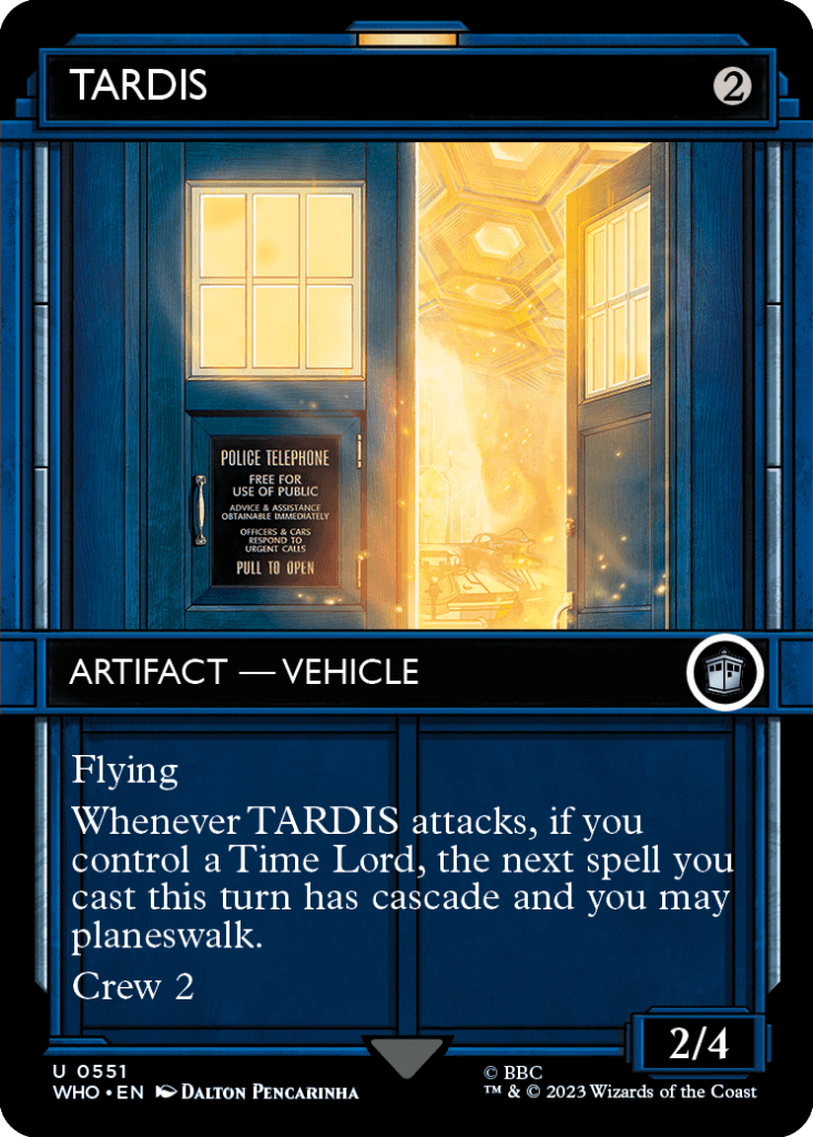 magic the gathering doctor who time travel