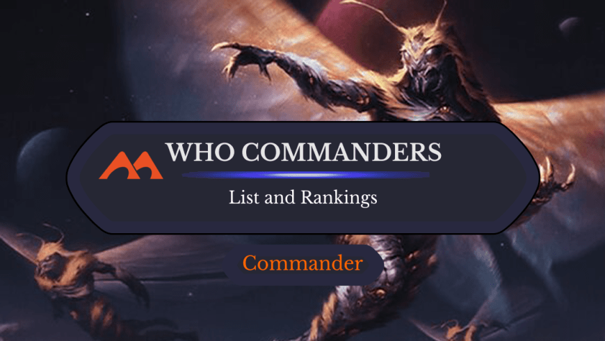 Rankings for All 76 Doctor Who Commanders