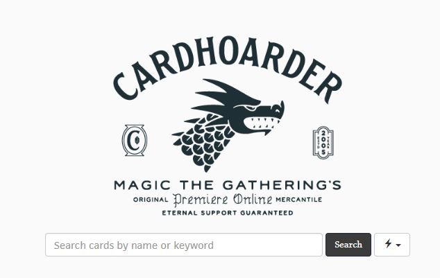 Cardhoarder homepage