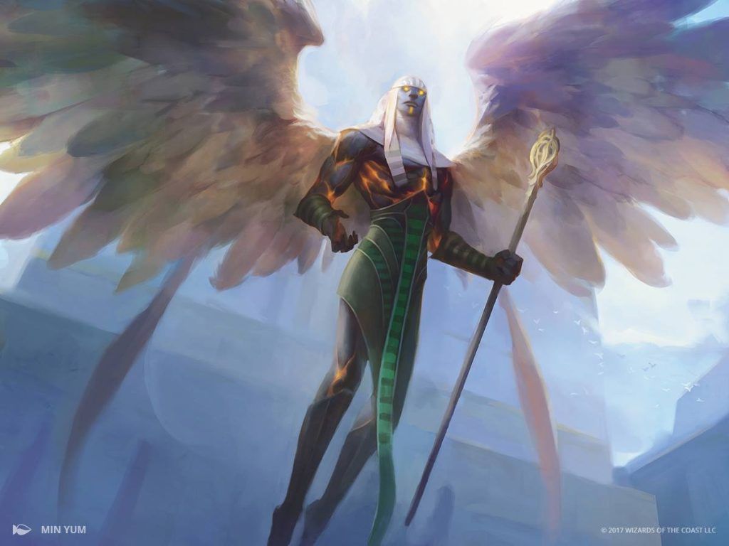 Angel of Sanctions - Illustration by Min Yum