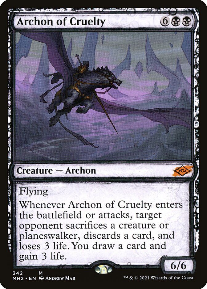 Sketch Frame: Archon of Cruelty