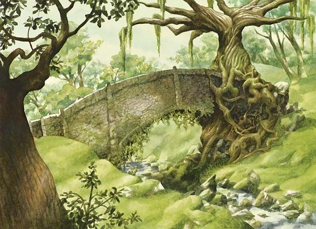 Mosswort Bridge - Illustration by Jeremy Jarvis