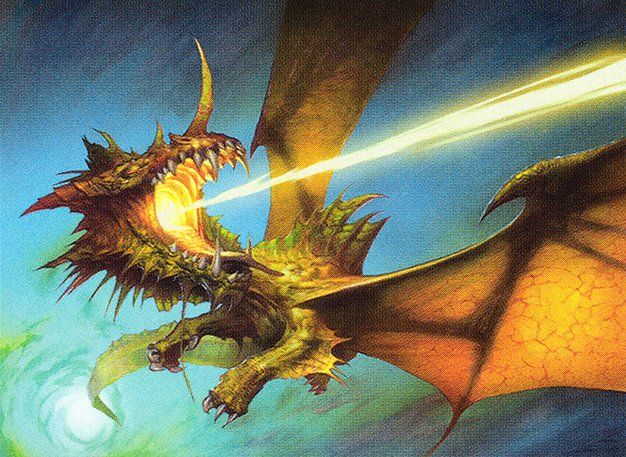 Scion of the Ur-Dragon - Illustration by Jim Murray