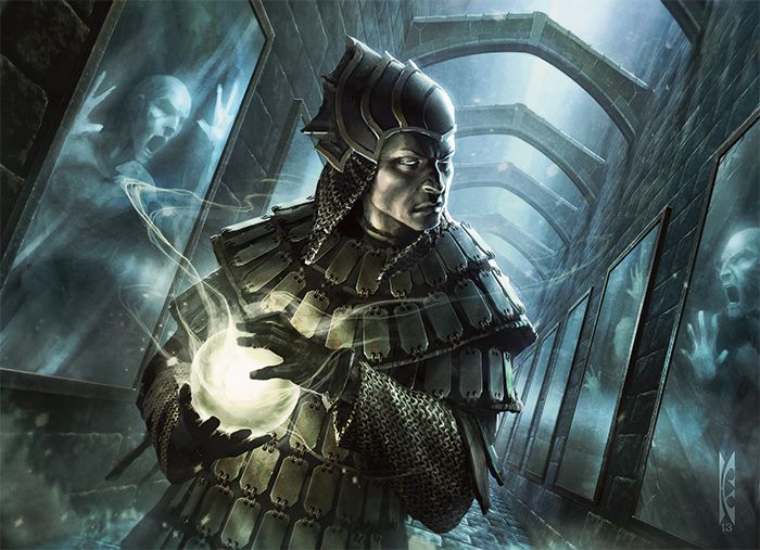 Warden of the Beyond - Illustration by Raymond Swanland