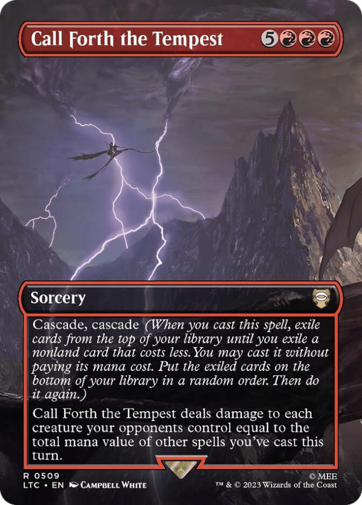 call forth the tempest