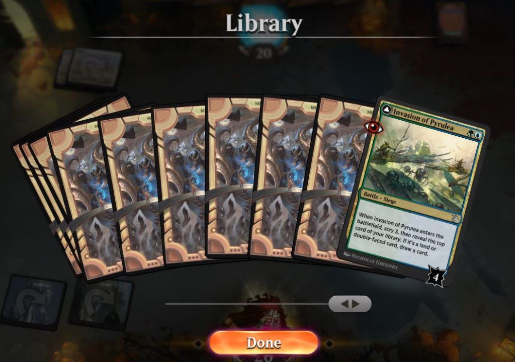 Scrying to the top on MTG Arena