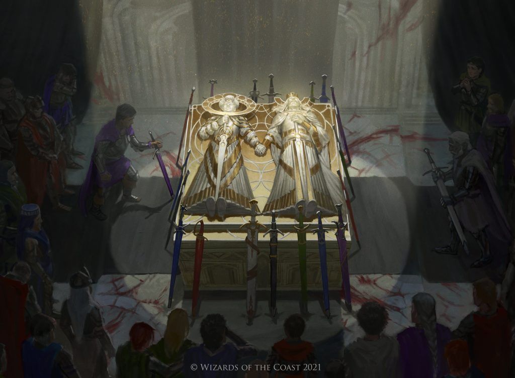 The Kenriths' Royal Funeral - Illustration by Manuel Castañón