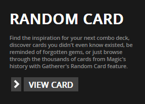 Gatherer Random Card