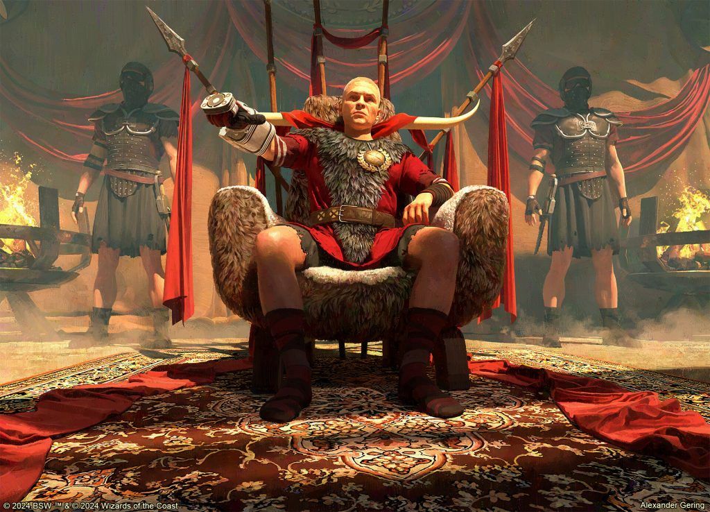 Caesar, Legion's Emperor - Illustration by Alexander Gering