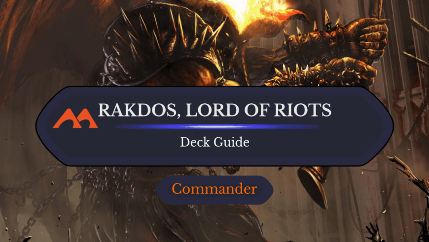 Rakdos, Lord of Riots Commander Deck Guide