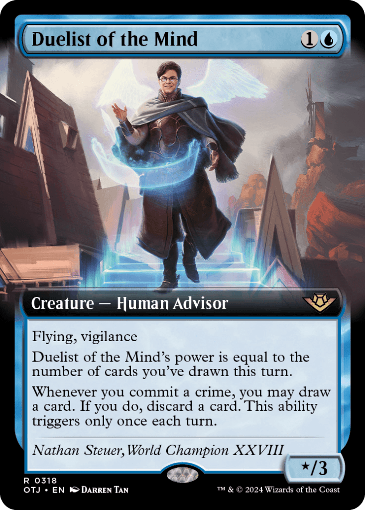 Duelist of the Mind extended art
