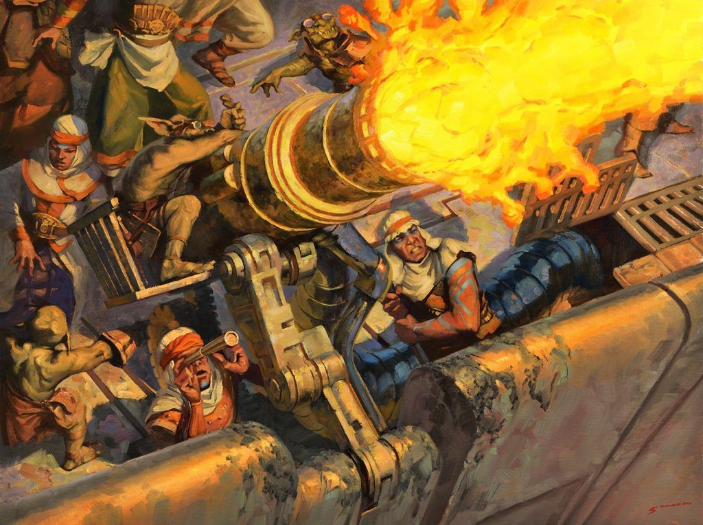 Mana Cannons - Illustration by Sidharth Chaturvedi