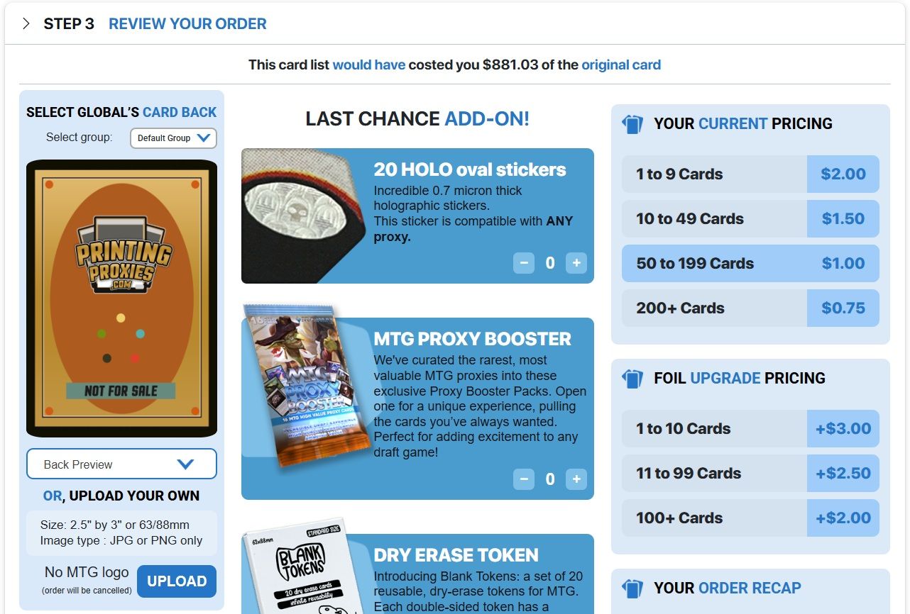 Where and How Can You Buy Entire Proxied Commander Decks for Magic ...