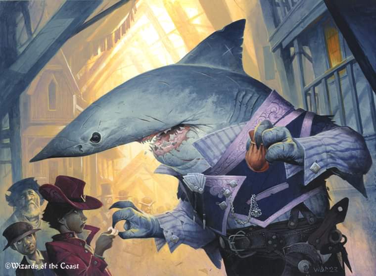Loan Shark - Illustration by Wayne Reynolds