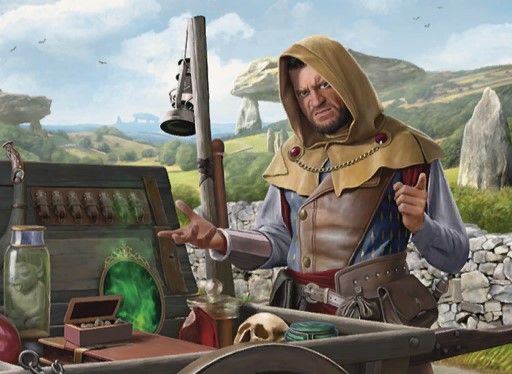 Merchant of the Vale - Illustration by David Gaillet