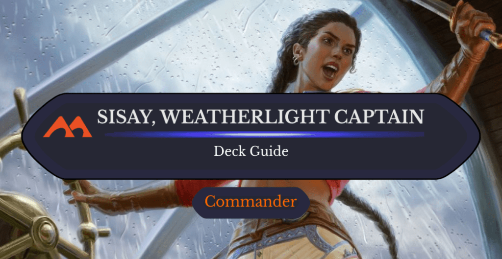 Sisay, Weatherlight Captain - Illustration by Anna Steinbauer