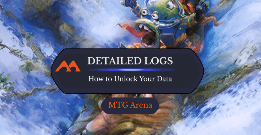 Detailed Logs How to Unlock Your Data MTG Arena Log Flume (Unfinity) | Illustration by Marco Bucci