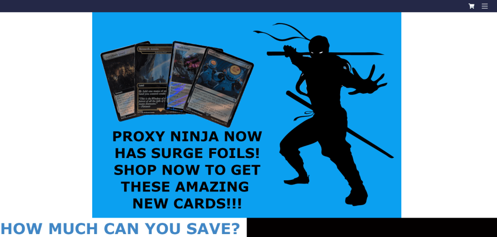 Proxy Ninja seller page