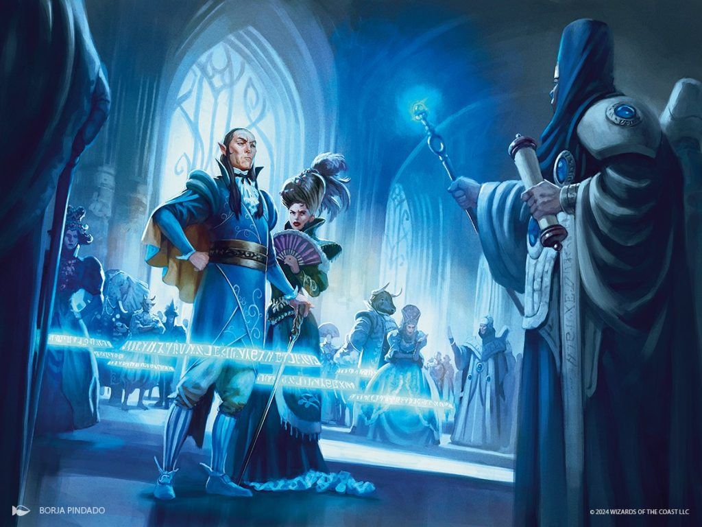 Officious Interrogation - Illustration by Borja Pindado