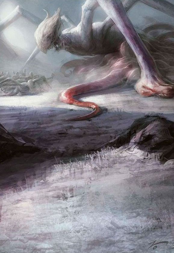 Spawnsire de Ulamog - Ilustração de Izzy