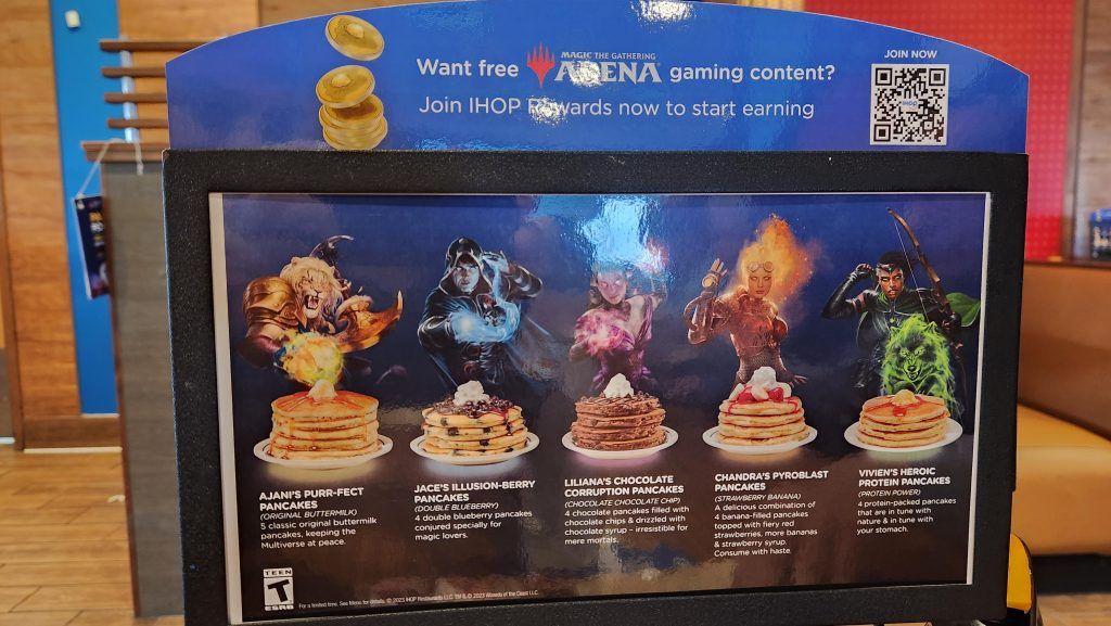 Crédito das panquecas do IHOP MTG: The_Lazy_Samurai no r/MagicArena