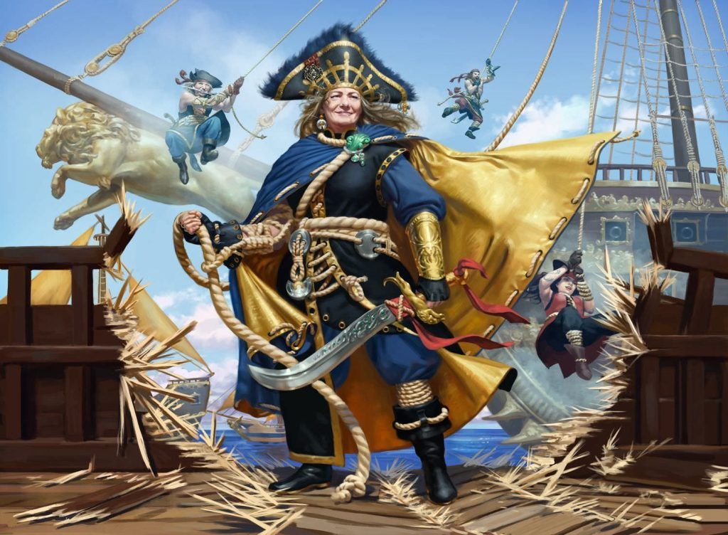 Almirante Beckett Brass - Ilustração de Jason Rainville