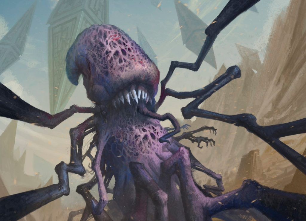 Writhing Chrysalis - Illustration by Domenico Cava