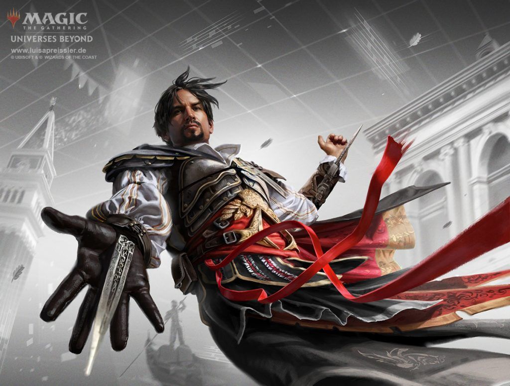 Ezio Auditore da Firenze - Illustration by Luisa J. Preissler