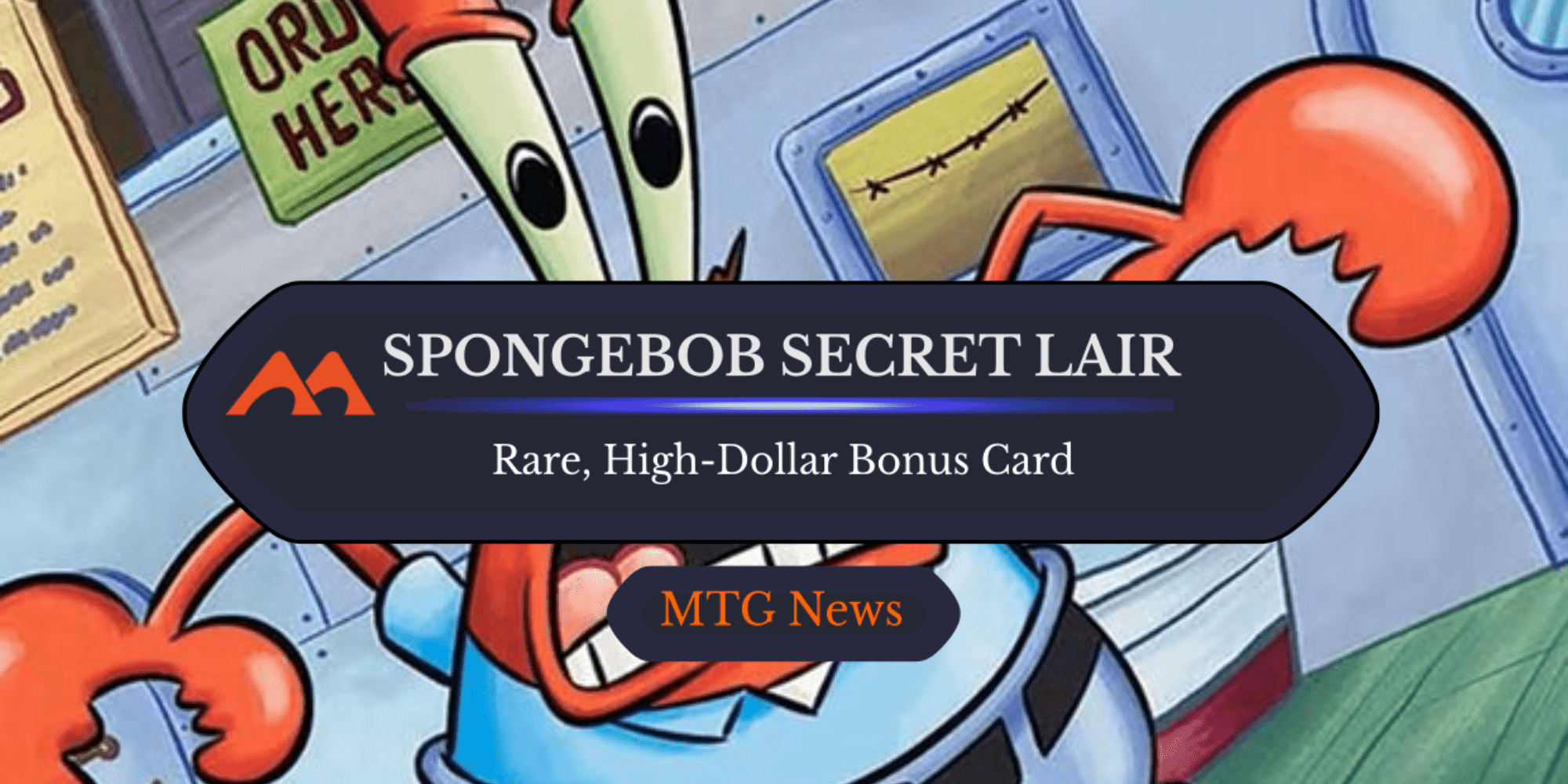 most expensive spongebob mtg card Amazon.com: Magic the Gathering Secret Lair x Spongebob Squarepants: Lands  Under The Sea (Non-Foil) : Toys & Games main image 0