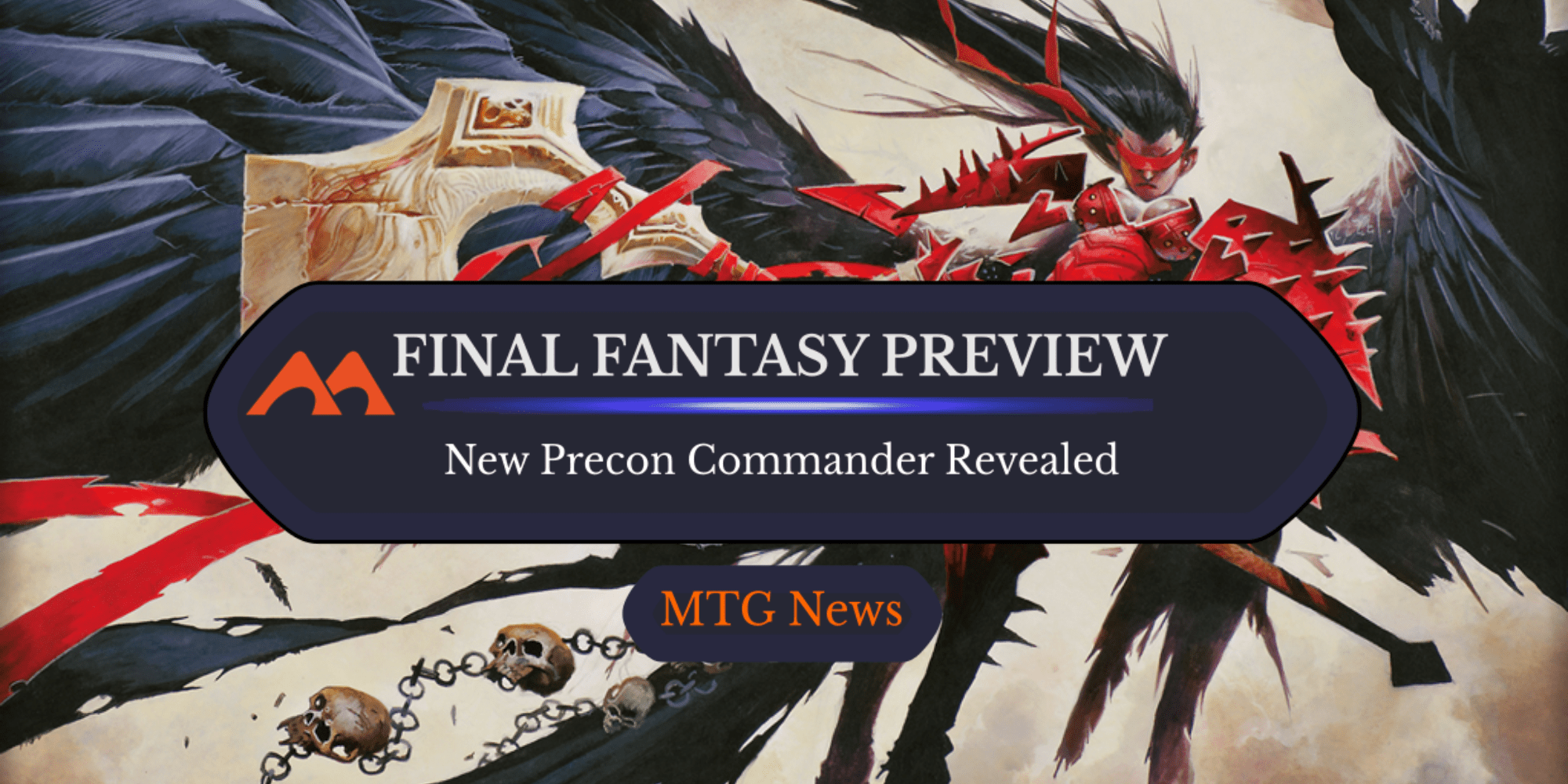 coin flip mtg final fantasy MTG Final Fantasy Playmat Vivi Ornitier main image 0