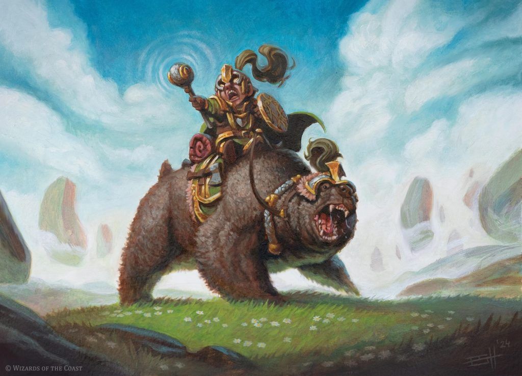 Champion of the Clachan - Illustration by Edgar Sรกnchez Hidalgo