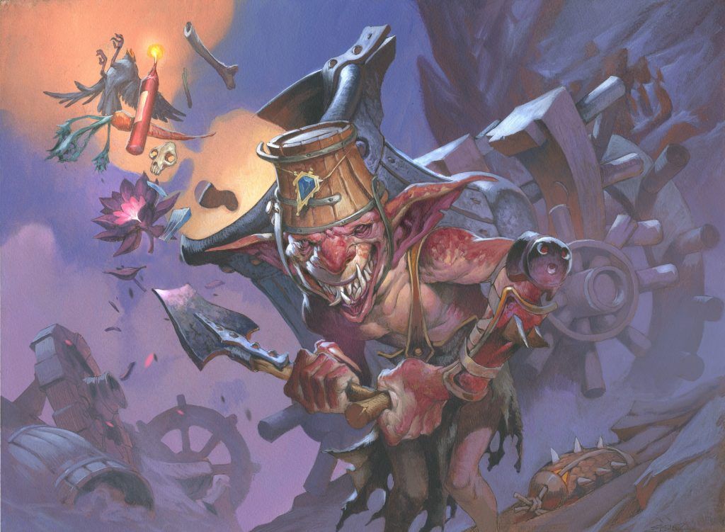 Goblin Charbelcher - Illustration by Jesper Ejsing