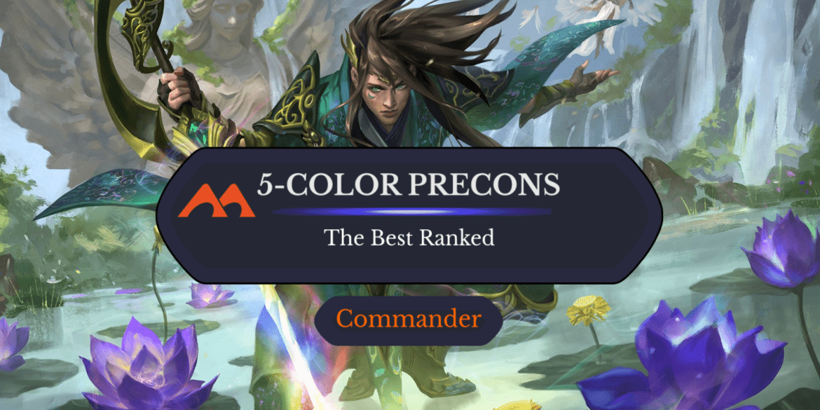 All 7 Five-Color Commander Precons in Magic Ranked - Draftsim