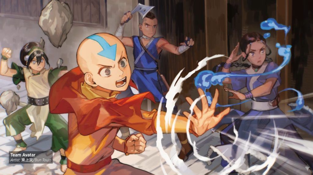 Team Avatar - Illustration by Bun Toujo