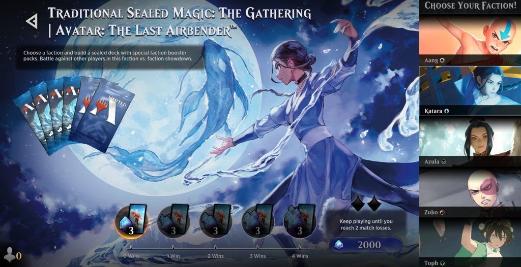 Traditional Sealed Avatar: The Last Airbender